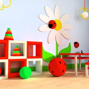 Ruang bermain baru telah dibuka